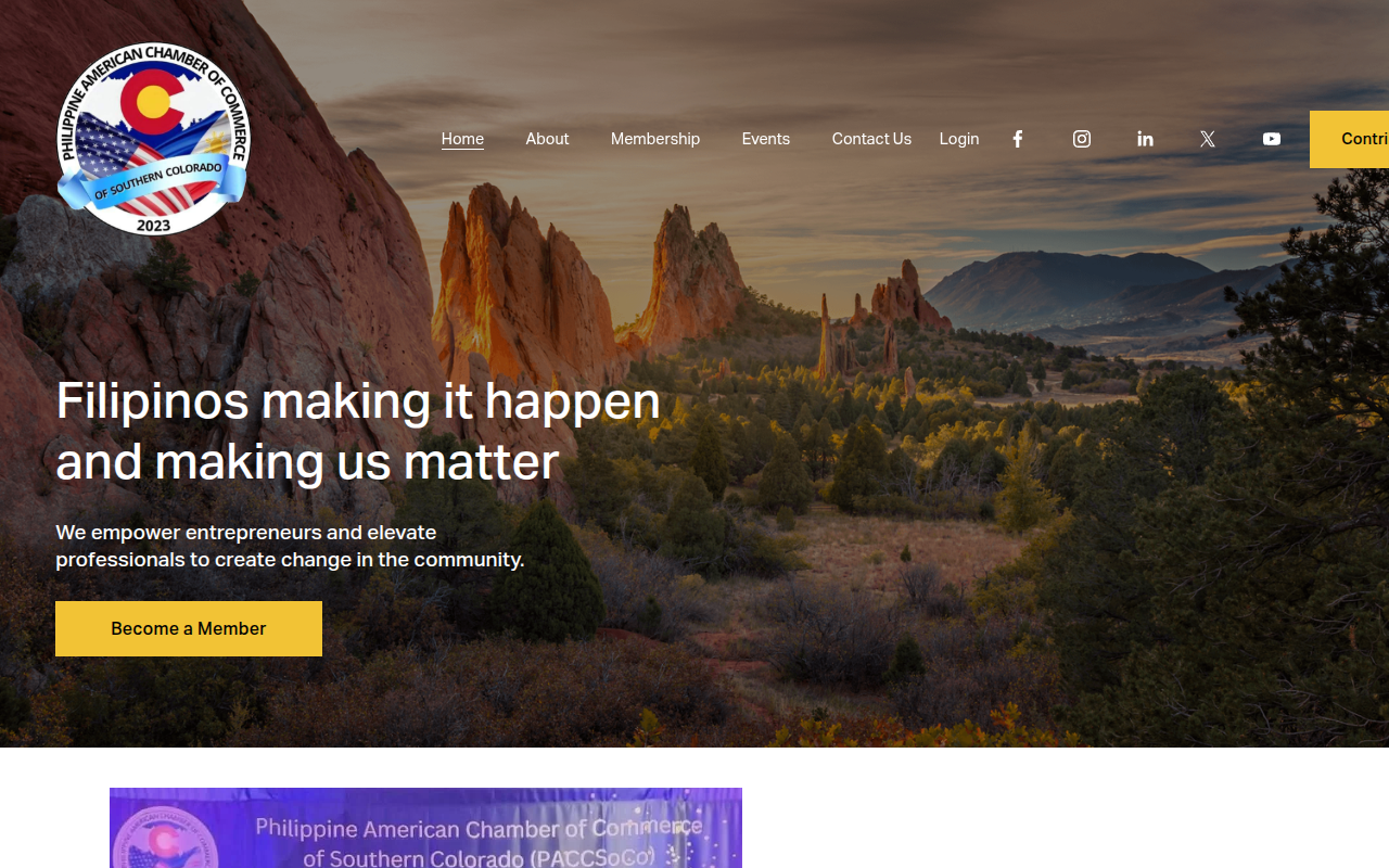 Visit the Philippine American Chamber of Commerce of Southern Colorado (PACCSOCO) website (opens in a new tab)