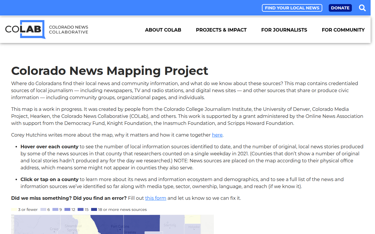 Visit the Colorado News Mapping Project website (opens in a new tab)