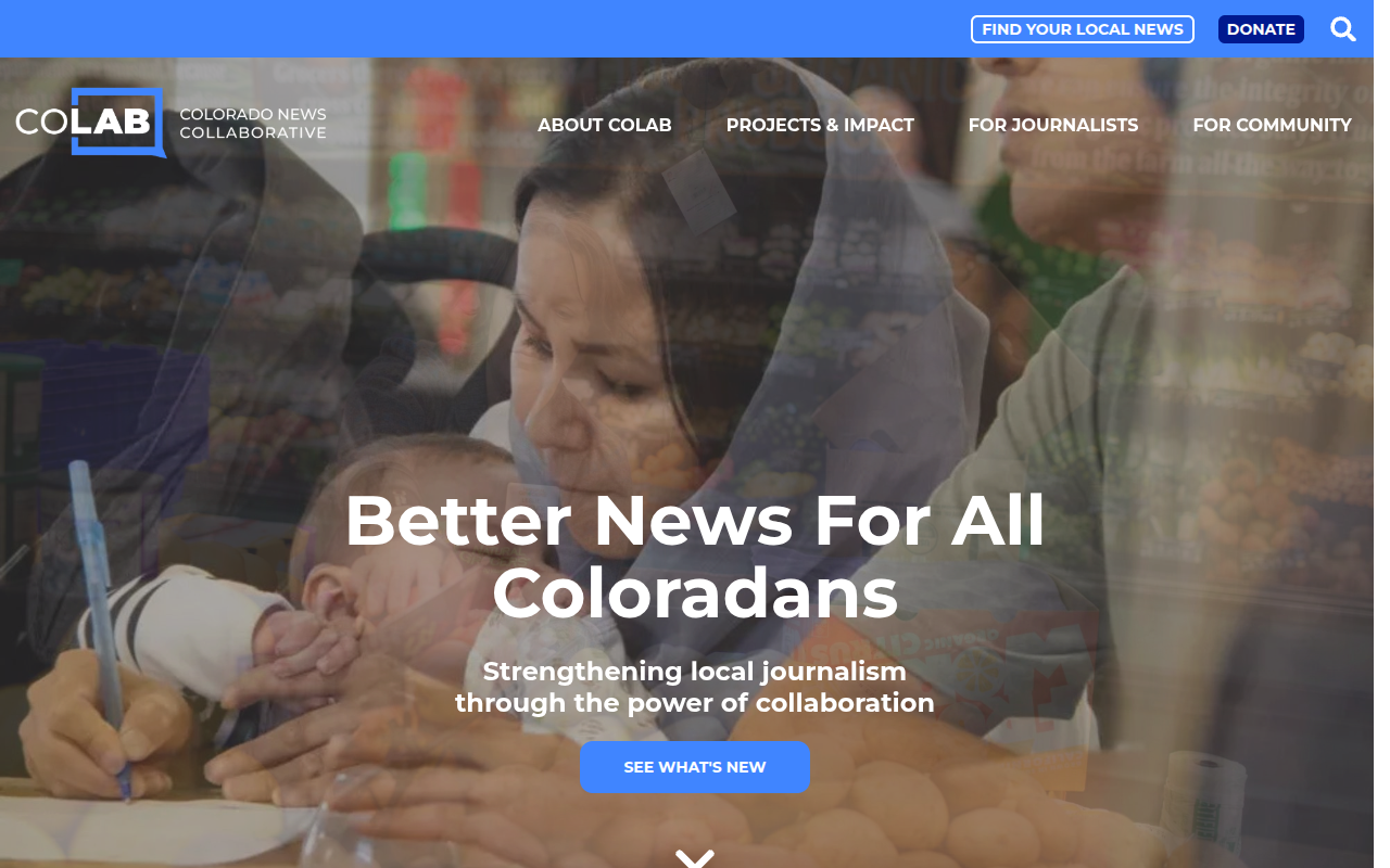 Visit the Colorado News Collaborative (COLab) website (opens in a new tab)