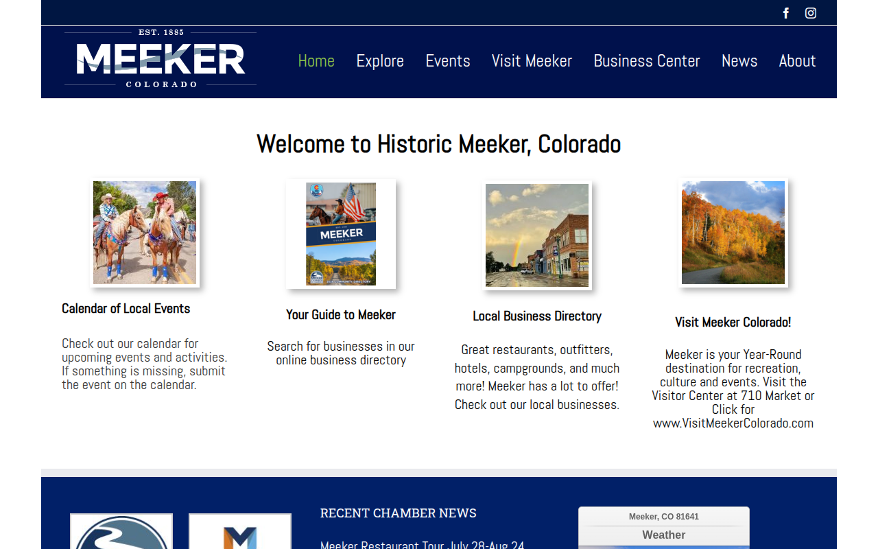 Visit the Meeker Colorado Chamber of Commerce website (opens in a new tab)