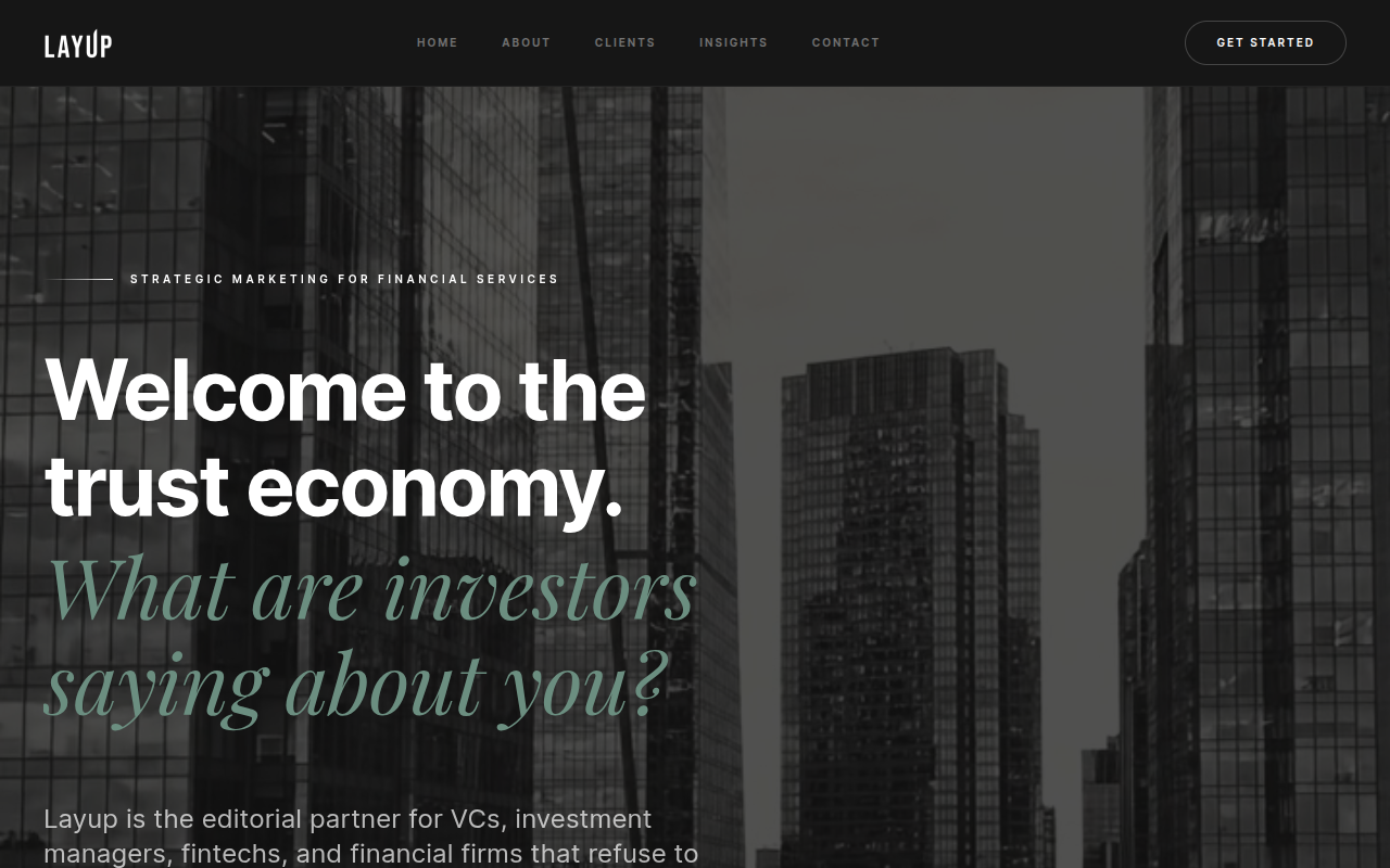 Visit the Layup website (opens in a new tab)