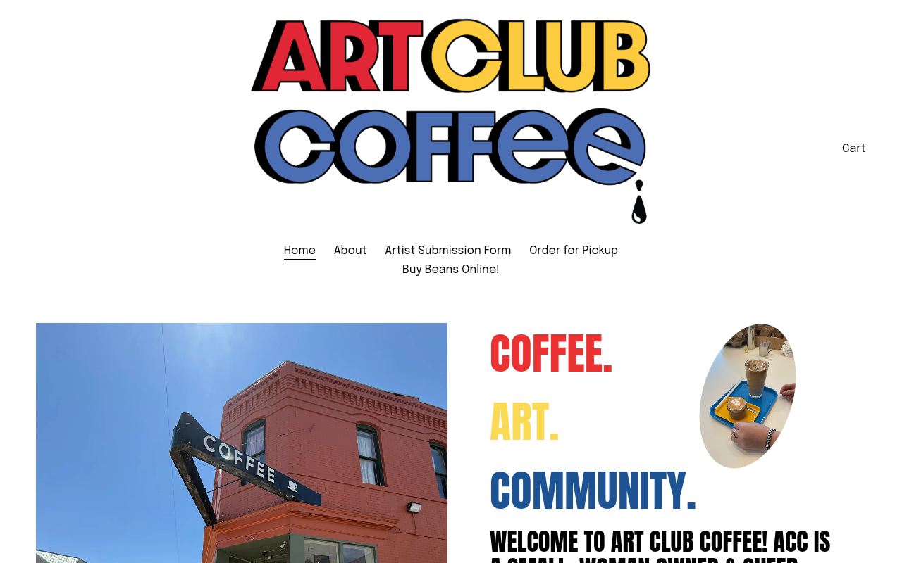 Visit the Art Club Coffee website (opens in a new tab)
